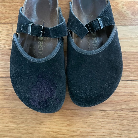 Birkenstock Rosemead Black Suede Mary Jane Clogs, size 36 - Picture 6 of 6